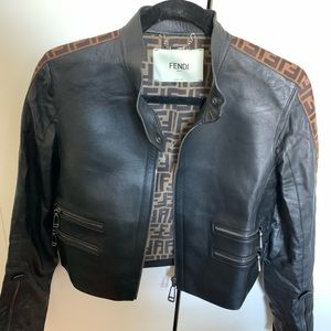 fendi biker jacket